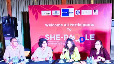 She Paddle 2025 : भारतातील या शहरात रंगणार पहिली आंतरराष्ट्रीय मास्टर्स महिला टेबल टेनिस स्पर्धा, दिग्गज खेळाडू करणार नेतृत्व