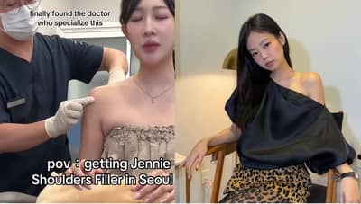 ओठ आणि चेहऱ्यानंतर आता साऊथ कोरियन खांद्यांमध्ये फिलर इंजेक्शन घेत आहेत: 90-डिग्री शोल्डर ट्रेंड लोकप्रिय