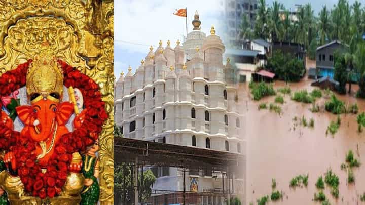 Siddhivinayak Temple Relief : श्री सिद्धिविनायक मंदिर न्यासचा मोठा निर्णय, पूरग्रस्तांसाठी दिला मोठा निधी Siddhivinayak Temple Relief : श्री सिद्धिविनायक मंदिर न्यासचा मोठा निर्णय, पूरग्रस्तांसाठी दिला मोठा निधी
