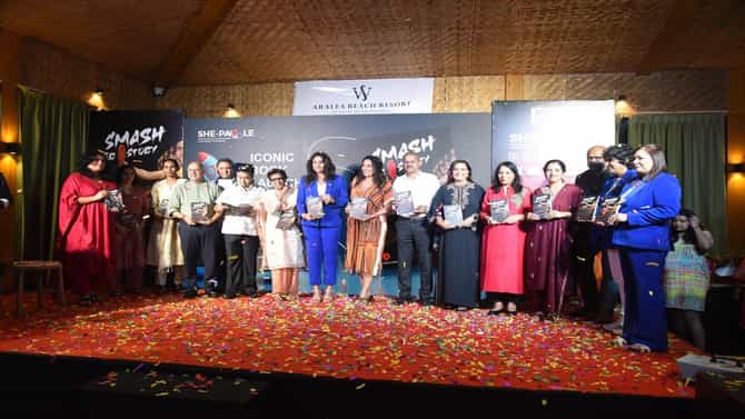 She Paddle 2025 : आंतरराष्ट्रीय मास्टर्स वूमन्स टेबल टेनिस स्पर्धेदरम्यान स्मॅश हर स्टोरीचं प्रकाशन, पुस्तकात 32 राष्ट्रीय विजेत्या भारतीय खेळाडूंच्या प्रेरणादायी प्रवासाचं वर्णन