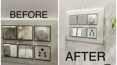 घरातील स्विचबोर्ड साफ करण्यासाठी या 5 घरगुती उपायांचा अवलंब करून काही मिनिटांत करा स्वच्छ