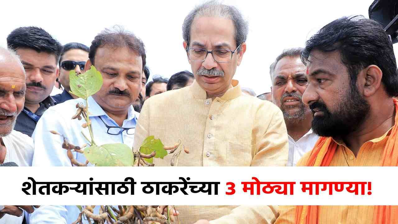 Maharashtra Flood : पंचांग पाहणार का....ठाकरे संतापले, शेतकऱ्यांसाठी सरकारकडे 3 मोठ्या मागण्या!