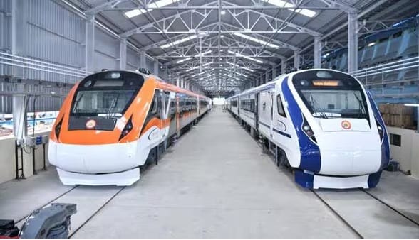 मुंबईला मिळणार 2,856 वंदे मेट्रो स्टाईल वातानुकूलित लोकल गाड्या: एमआरव्हीसीने निविदा जारी केली मुंबईला मिळणार 2,856 वंदे मेट्रो स्टाईल वातानुकूलित लोकल गाड्या: एमआरव्हीसीने निविदा जारी केली