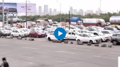 वाशी टोल नाक्यावर सलग तिसऱ्या दिवशी मोठी वाहतूक कोंडी