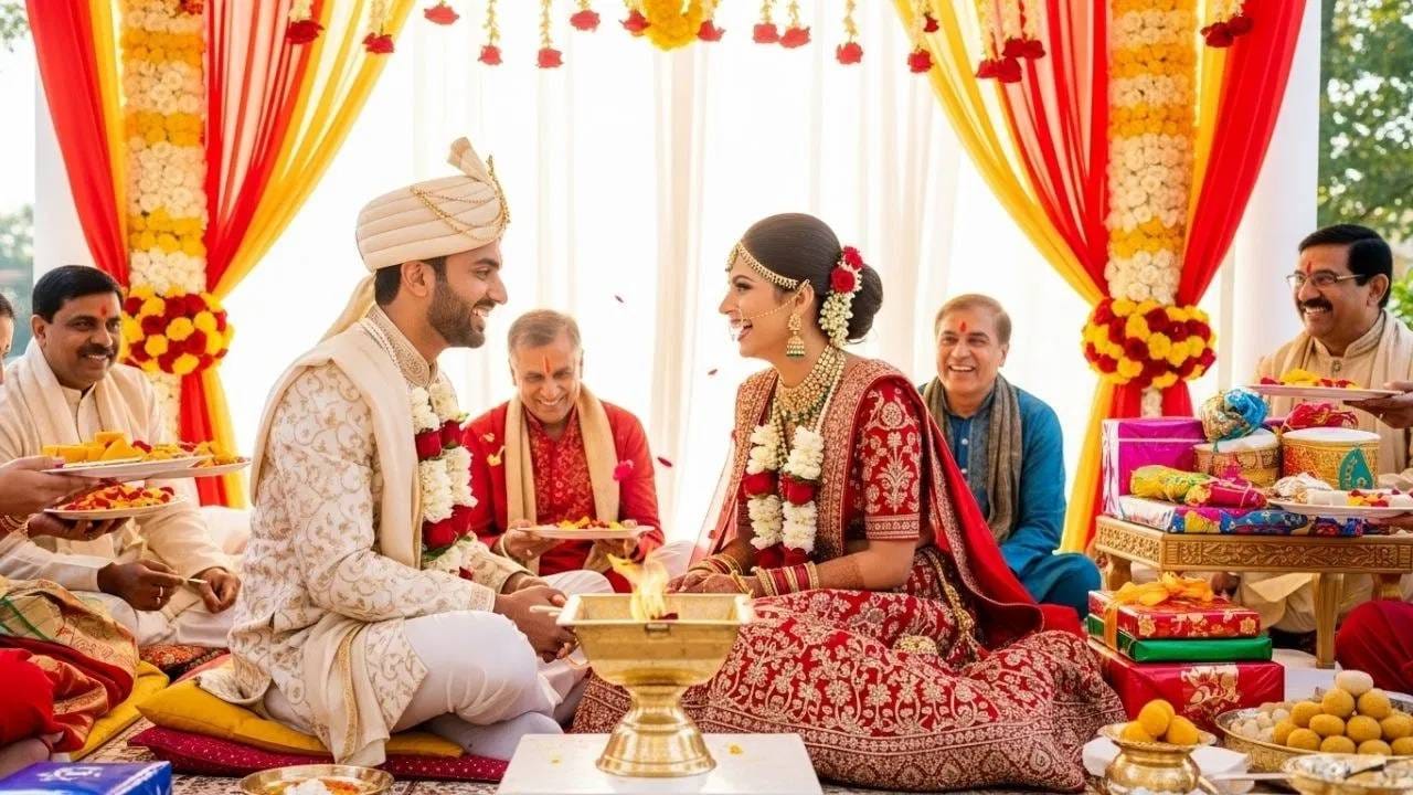 शास्त्र काय सांगतं ?: आता मोठा प्रश्न असा आहे की... शास्त्रांमध्ये रात्री लग्न करण्यास मनाई आहे का? उत्तर नाही असं आहे . आश्वलायन गृह्यसूत्रात म्हटले आहे की जर ग्रह आणि नक्षत्र अनुकूल असतील तर लग्न दिवसा किंवा रात्रीही होऊ शकते. मनुस्मृतीनुसार, लग्न फक्त शुभ वेळी आणि चंद्राच्या अनुकूल स्थितीतच करावे. वेळेचे (दिवस किंवा रात्री) कोणतेही बंधन नाही. नारद पुराण अधिक स्पष्टपणे सांगते की जर लग्न रात्री शुभ तिथीला केले तर जोडप्याला आनंद आणि दीर्घायुष्य मिळते. म्हणजेच, शास्त्रांमध्ये रात्रीच्या वेळी लग्न करण्याची पूर्णपणे परवानगी आहे.