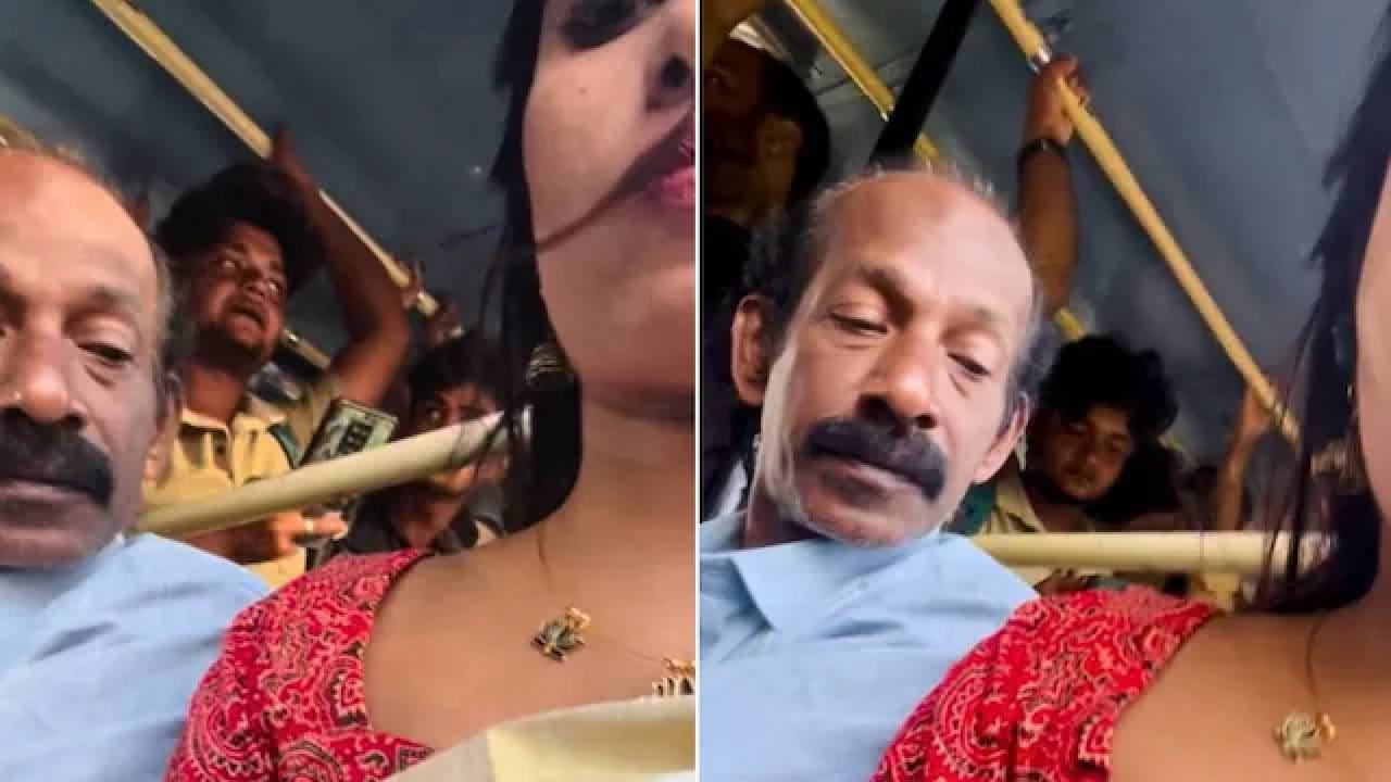 बसमध्ये इन्फ्लुएन्सरसोबत पुरुषाने केलं असं कृत्य; तिने हळूच रेकॉर्ड केला व्हिडीओ अन्.. बसमध्ये इन्फ्लुएन्सरसोबत पुरुषाने केलं असं कृत्य; तिने हळूच रेकॉर्ड केला व्हिडीओ अन्..