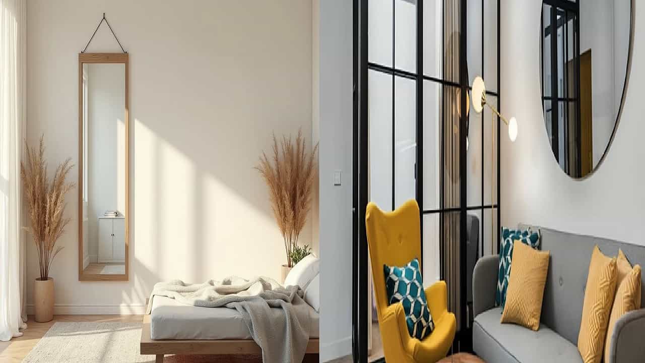 घरात आरसा नेमका कुठे लावावा; नकारात्मक ऊर्जा, भांडण नको असेल हे वाचाच