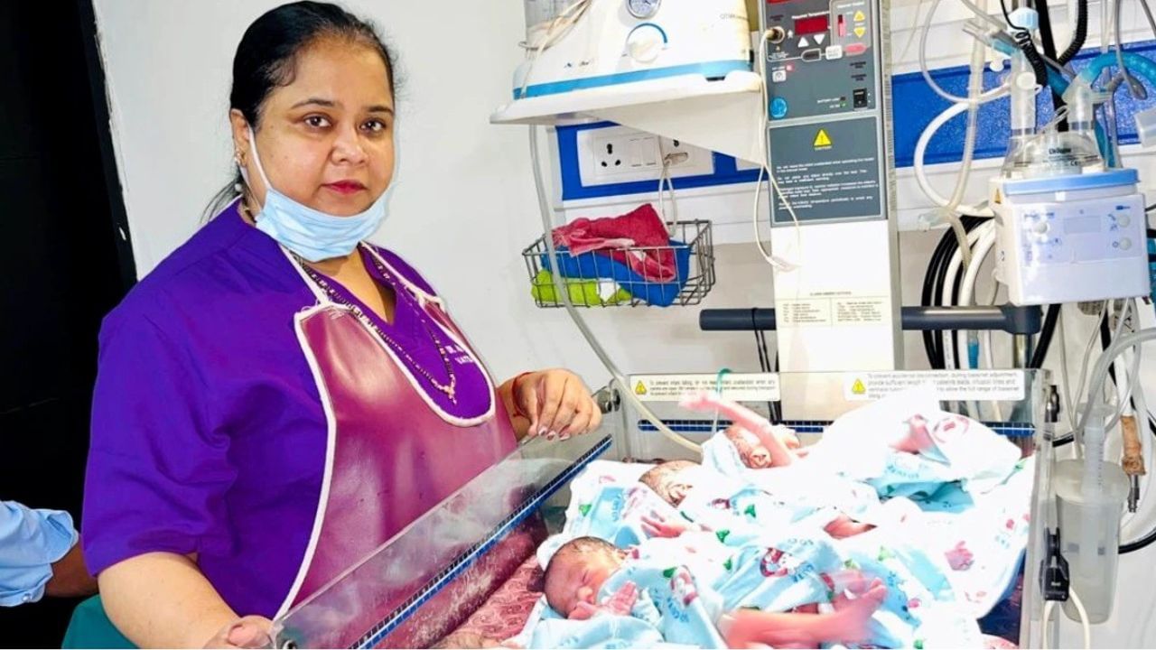 लग्नाच्या 5 वर्षांनंतर पाळणा हलला, महिलेने एक-दोन नव्हे... 'इतक्या' बाळांना दिला जन्म