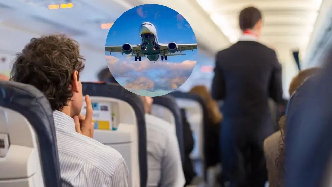 विमानामध्ये दारूच्या नशेत महिलेनं ओलांडल्या सगळ्या मर्यादा, पुरुष प्रवाशांसमोरच...., घटनेनं खळबळ
