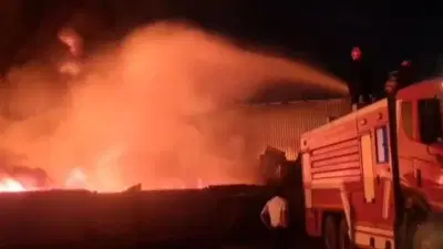 भिवंडी: गोदामाला लागलेली आग आटोक्यात, लाखोंचा माल जळून खाक