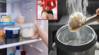 तुम्ही पण फ्रिजमध्ये ठेवलेला शिळा भात पुन्हा गरम करून खाता का? मग हे वाचाच; जाणून आश्चर्य वाटेल
