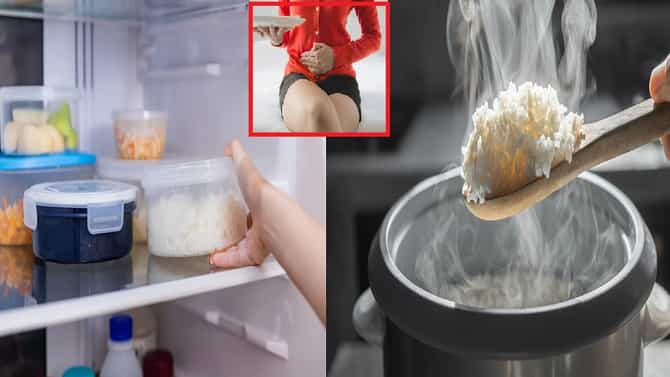 तुम्ही पण फ्रिजमध्ये ठेवलेला शिळा भात पुन्हा गरम करून खाता का? मग हे वाचाच; जाणून आश्चर्य वाटेल
