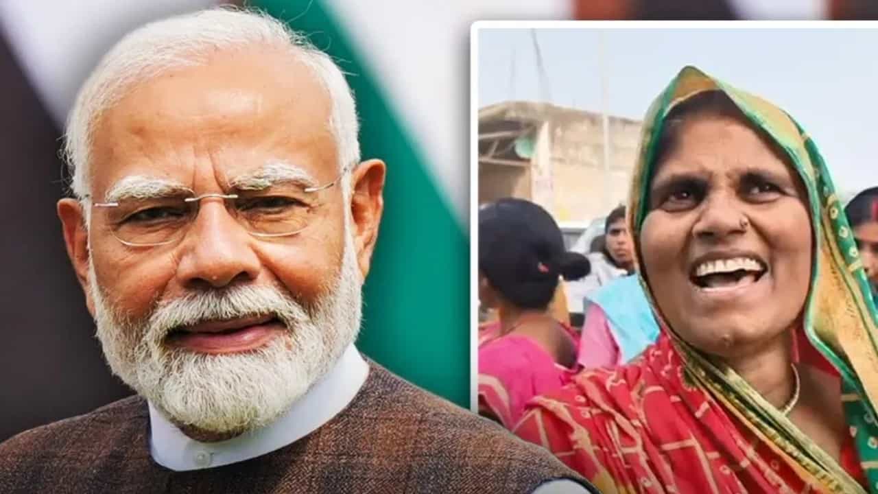 मोदी भय्या म्हणत महिलेने गायलं छट गीत, पंतप्रधान मोदींनी शेअर केला खास व्हिडीओ