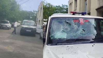 दिवाळी अंधारात... मदतही गायब... थेट तहसीलदाराची गाडीच फोडली; शेतकऱ्याचा आसूड कडाडला !