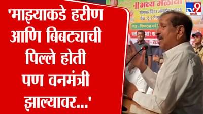 Ganesh Naik : माझ्याकडे हरीण आणि बिबट्याची पिल्ले होती पण वनमंत्री झाल्यावर…, गणेश नाईकांचा धक्कादायक खुलासा