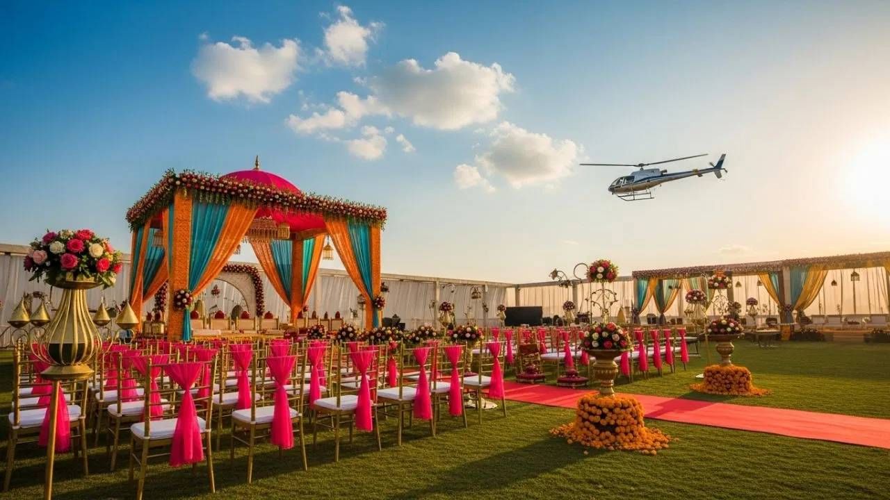 यासाठी "H" (हेलिपॅड) चिन्हांकित करण्यासाठी जमीन समतल करण्यासाठी आणि सुरक्षा व्यवस्था करण्यासाठी अतिरिक्त खर्च येतो. कधीकधी हे काम स्थानिक प्रशासनाच्या परवानगीनेच करता येते, जे ऑपरेटर स्वतंत्रपणे आकारतो.