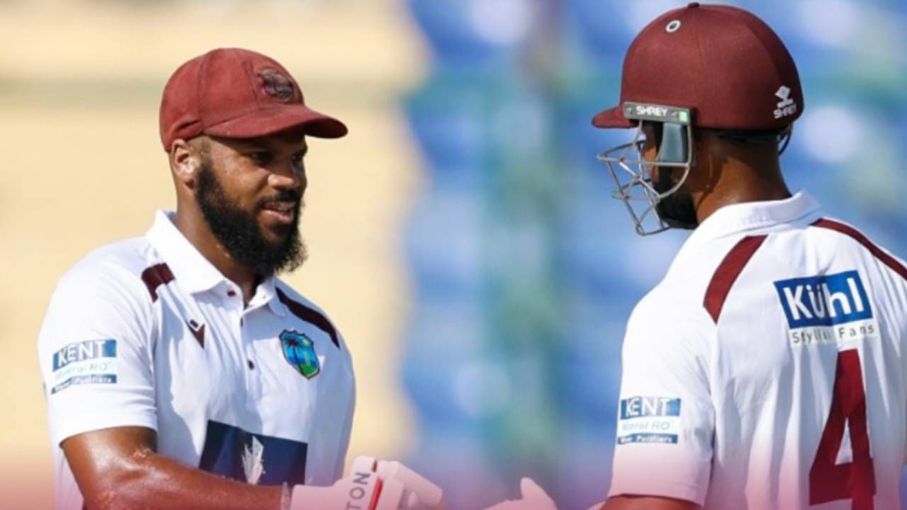 2011 नंतर वेस्ट इंडिजने भारताविरुद्ध इतक्या मोठ्या धावसंख्येची ही पहिलीच वेळ आहे. ही भारताविरुद्ध वेस्ट इंडिजची दहाव्या विकेटसाठीची सर्वोच्च भागीदारी आहे. ग्रीव्हजने 85 चेंडूत नाबाद 50 धावा केल्या, तर जेडेन सील्सने 67 चेंडूत 32 धावांचे योगदान दिले. (Photo- BCCI)