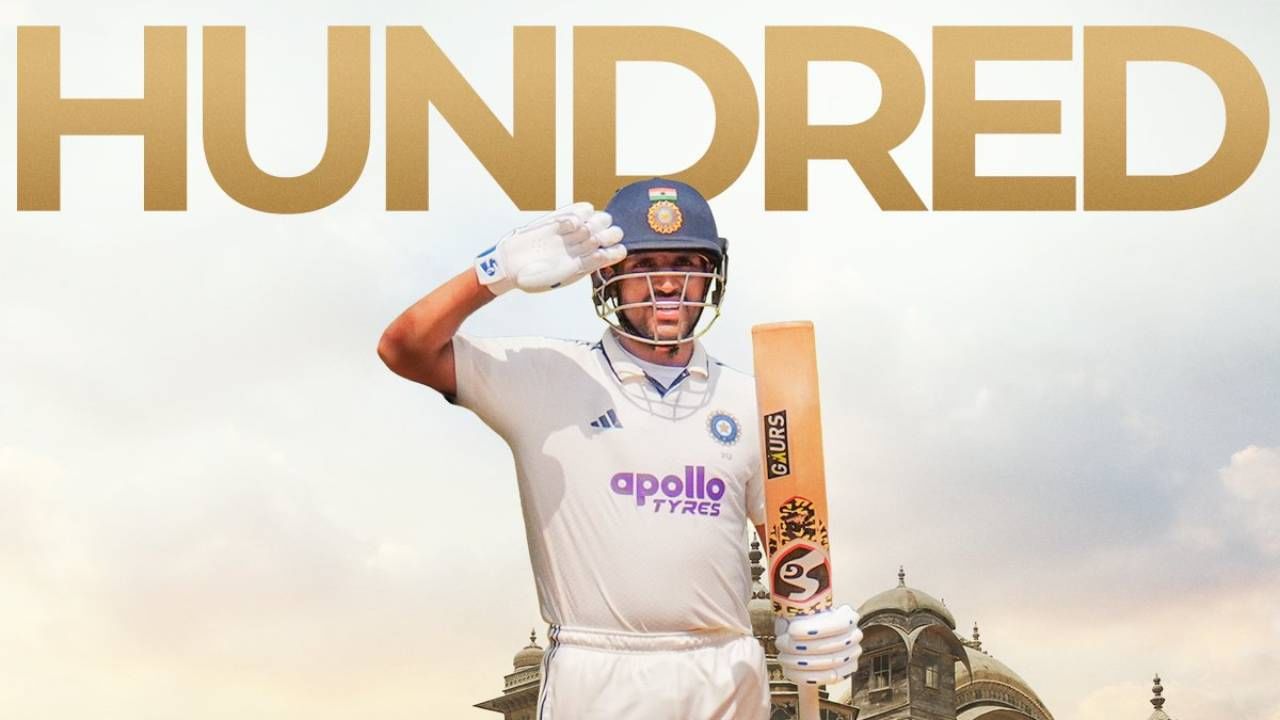 यष्टीरक्षक फलंदाज ध्रुव जुरेलची बॅटही दुसऱ्या दिवशी तळपली.  खेळाच्या तिसऱ्या सत्रात त्याने त्याचं पहिले कसोटी शतक पूर्ण केले. जुरेलने त्याच्या डावात 210 चेंडूंचा सामना केला आणि 15 चौकार, 3 षटकारांसह 125 धावा केल्या. (Photo_ BCCI Twitter)