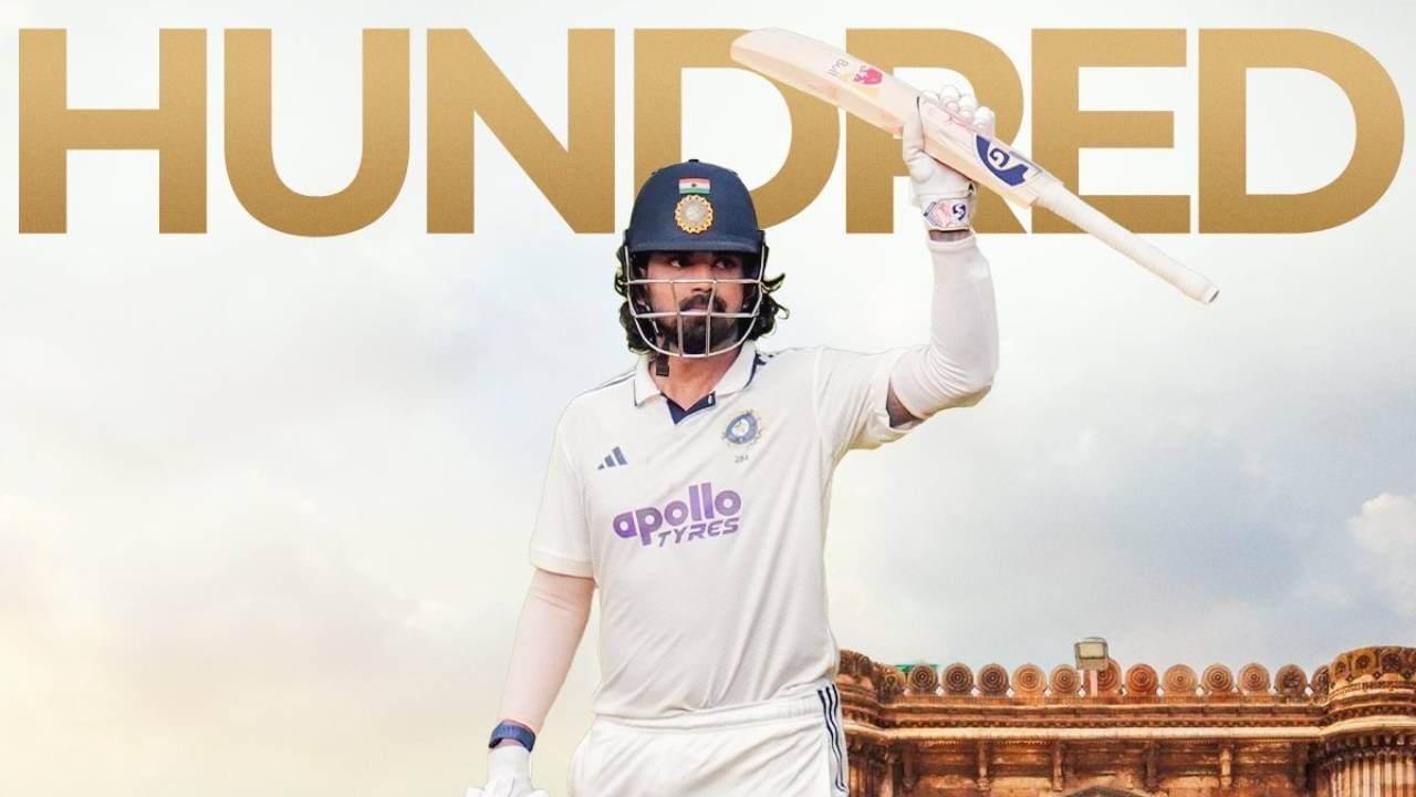 सलामीवीर केएल राहुलने दुसऱ्या दिवसाच्या खेळ सुरु झाल्यानंतर काही तासातच त्याचे 11 वे कसोटी शतक झळकावले. केएल राहुलने त्याच्या डावात 197 चेंडूंचा सामना केला आणि 12 चौकारांसह 100 धावा केल्या. (Photo_ BCCI Twitter)