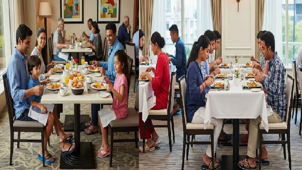 बूट आणि चप्पल घालून जेवणे योग्य आहे का? जाणून घ्या बूट आणि चप्पल घालून जेवणे योग्य आहे का? जाणून घ्या