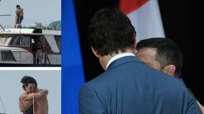 माजी पंतप्रधानांचा प्रसिद्ध गायिकेला किस करतानाचा फोटो व्हायरल; यॉटवर होते शर्टलेस