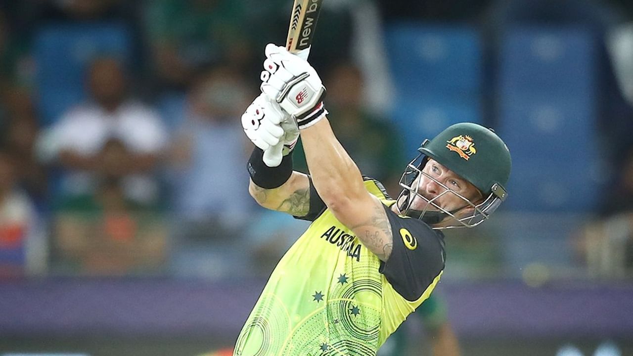 ऑस्ट्रेलियाचा माजी अनुभवी विकेटकीपर फलंदाज मॅथ्यू वेड चौथ्या स्थानी आहे. वेडने 17 मॅचेसमध्ये 488 रन्स केल्या आहेत. (Photo Credit : Icc X Account)