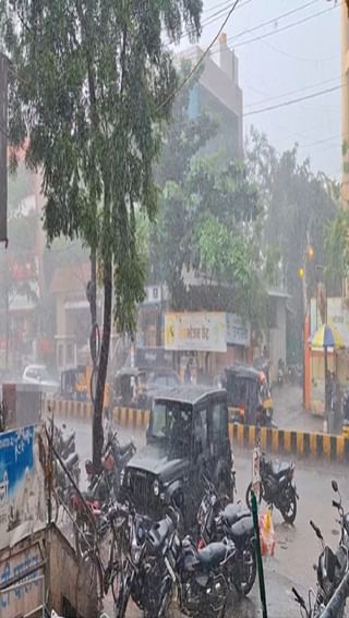 नाशिक जिल्ह्यात चौथ्या दिवशीही पावसानं झोडपले, शेतकऱ्यांची चिंता वाढली