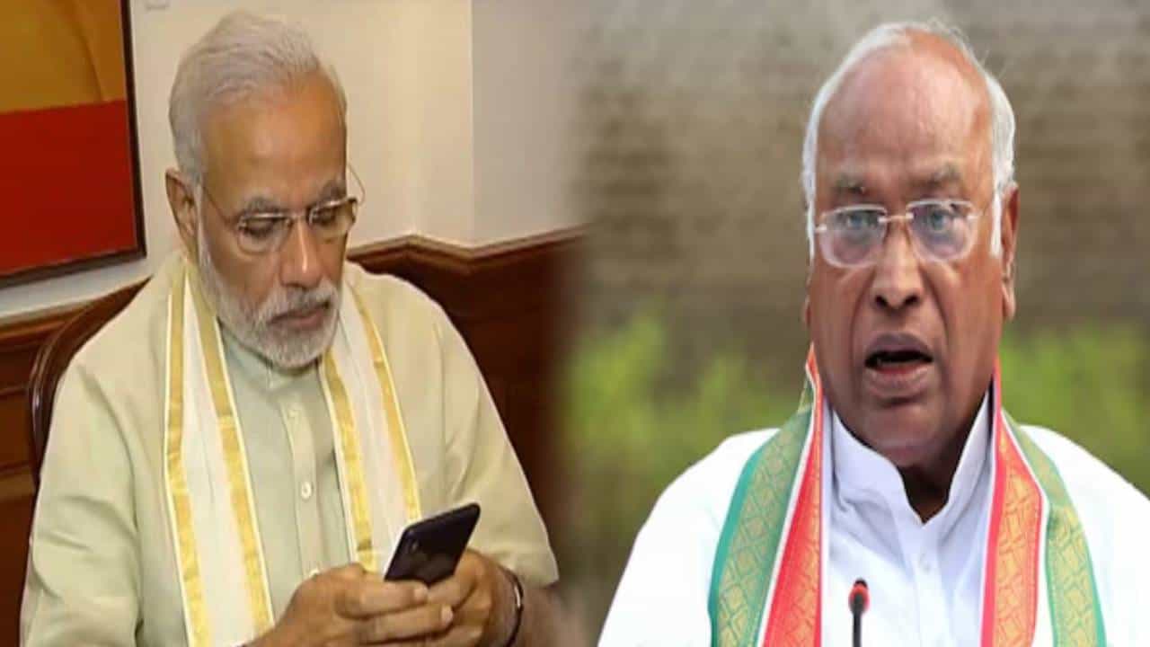 PM Modi : पंतप्रधान मोदींचा काँग्रेसचे अध्यक्ष मल्लिकार्जुन खरगेंना फोन, कारण नेमकं काय?