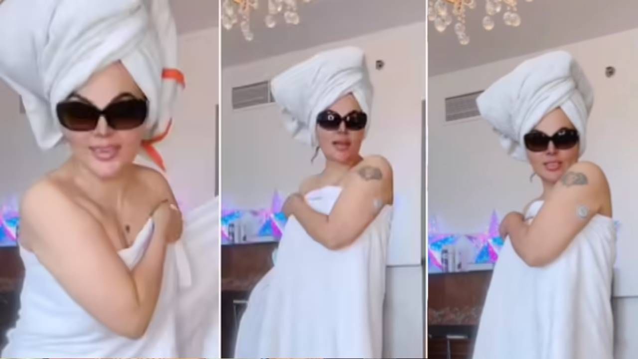 Video: टॉवेल गुंडाळला, कॅमेरासमोर आली अन्... अभिनेत्रीचा व्हिडीओ पाहून नेटकरी चिडले