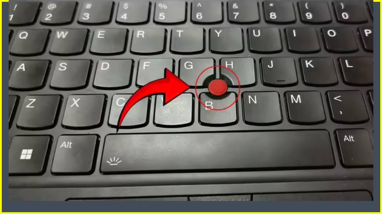 लॅपटॉपमध्ये का असते लाल बटण? 99 टक्के लोकांना माहिती नाही काय होतो उपयोग लॅपटॉपमध्ये का असते लाल बटण? 99 टक्के लोकांना माहिती नाही काय होतो उपयोग