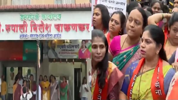 रुपाली चाकणकरांच्या विरोधात संताप... ठाकरे गटाची पुण्यात जोरदार निदर्शने... थेट राजीनाम्याचीच मागणी