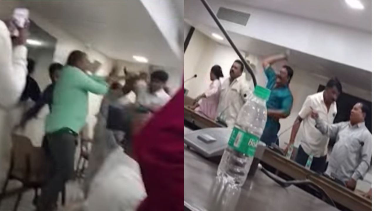 मोठी बातमी! बँकेत मोठा राडा, सदावर्ते आणि शिंदे गटात हाणामारी, नेमकं प्रकरण काय?