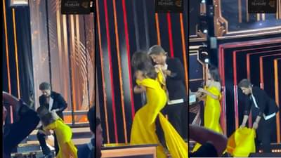 अभिनेत्री अवॉर्ड घ्यायला जाताना स्टेजवर पडली असती...; शाहरुखने जे केलं ते पाहून चाहते करतायत कौतुक