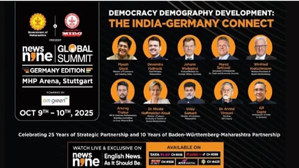 News9 Global Summit : भारत-जर्मनी धोरणात्मक भागीदारीचा 25 वर्षांचा उत्सव; News9 ग्लोबल समिट 2025 च्या दुसऱ्या पर्वात काय काय?