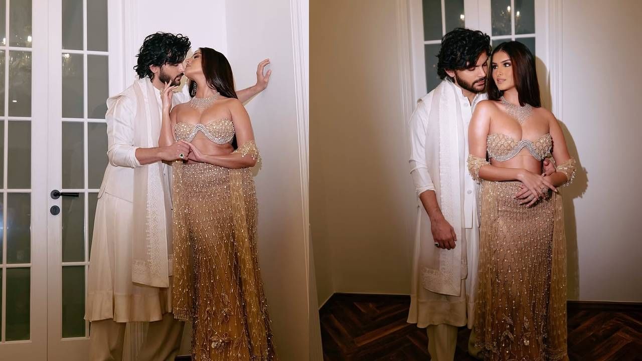 एकमेकांना मिठी मारतानाचे, किस करतानाचे त्यांचे हे फोटो सोशल मीडियावर चर्चेत आले आहेत. वीर पहारिया हा राज्याचे माजी मुख्यमंत्री सुशीलकुमार शिंदे यांचा नातू आहे. 'स्काय फोर्स' या चित्रपटातून त्याने बॉलिवूडमध्ये पदार्पण केलं. 
