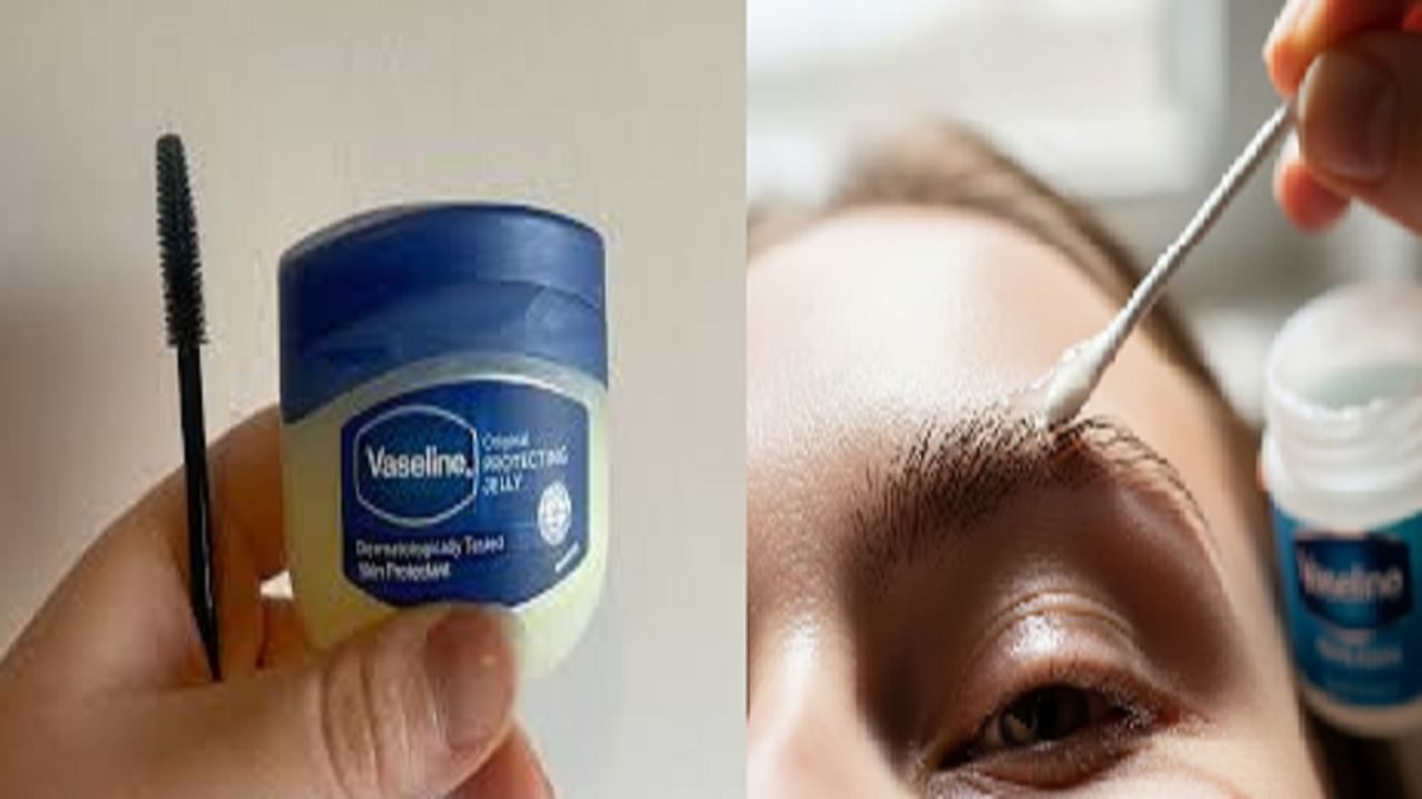 काळ्या, जाड, सुंदर भुवया हव्या आहेत? मग झोपताना फक्त व्हॅसलीन लावा; एका आठवड्यात फरक दिसेल, वापरण्याची योग्य पद्धत काय? काळ्या, जाड, सुंदर भुवया हव्या आहेत? मग झोपताना फक्त व्हॅसलीन लावा; एका आठवड्यात फरक दिसेल, वापरण्याची योग्य पद्धत काय?