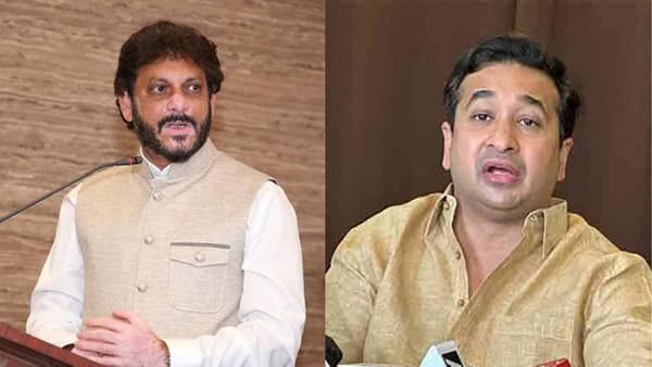 मशिदीत दोन पायांवर याल, जाताना स्ट्रेचरवर जाल, वारिस पठाण यांची नितेश राणेंना धमकी