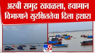 Raigad Coast on Alert : अरबी समुद्र खवळला अन् चिंता वाढली, मच्छीमारांच्या नौका किनाऱ्यावरच… IMD कडून इशारा काय?