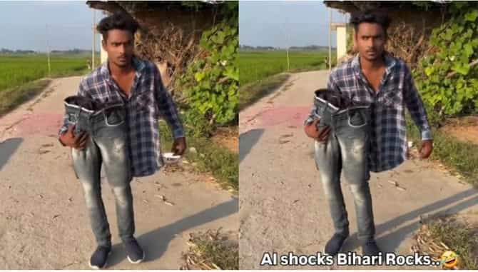 भावाने एआयलाही मागे टाकले, असे दाखवले टॅलेंट, व्हिडीओ पाहून बसेल धक्का