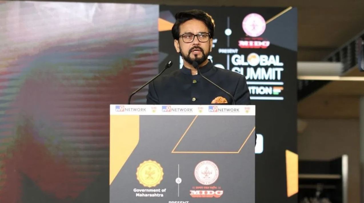 TV9 ने पत्रकारितेचा उच्च दर्जा राखला, जर्मनीतील न्यूज 9 ग्लोबल समिटमध्ये अनुराग ठाकुर यांचे वक्तव्य