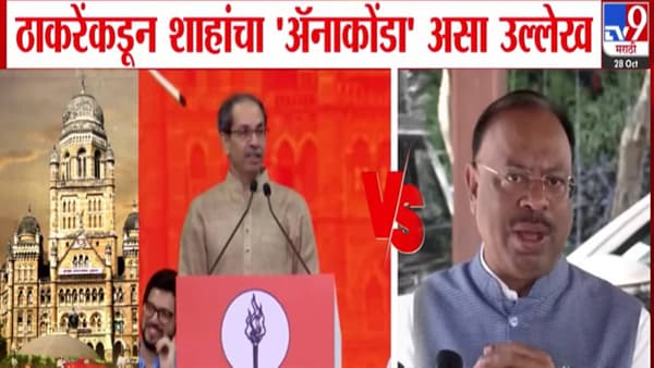 BJP vs Shivsena UBT : अॅनाकोंडाच्या टीकेला अजगरानं प्रत्युत्तर, भाजपा-ठाकरेंचा एकमेकांवर हल्लाबोल; नेमकं काय चाललंय?