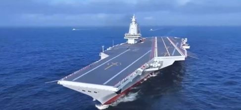 चीनचे फुजियान नावाचे तिसरे विमानवाहू जहाज लवकरच नौसेनेच्या ताफ्यात सामील होणार आहे. असे असतानाच आता चीनने आपल्या चौथ्या एअरक्राफ्ट कॅरियरचीही निर्मिती चालू केली आहे. 