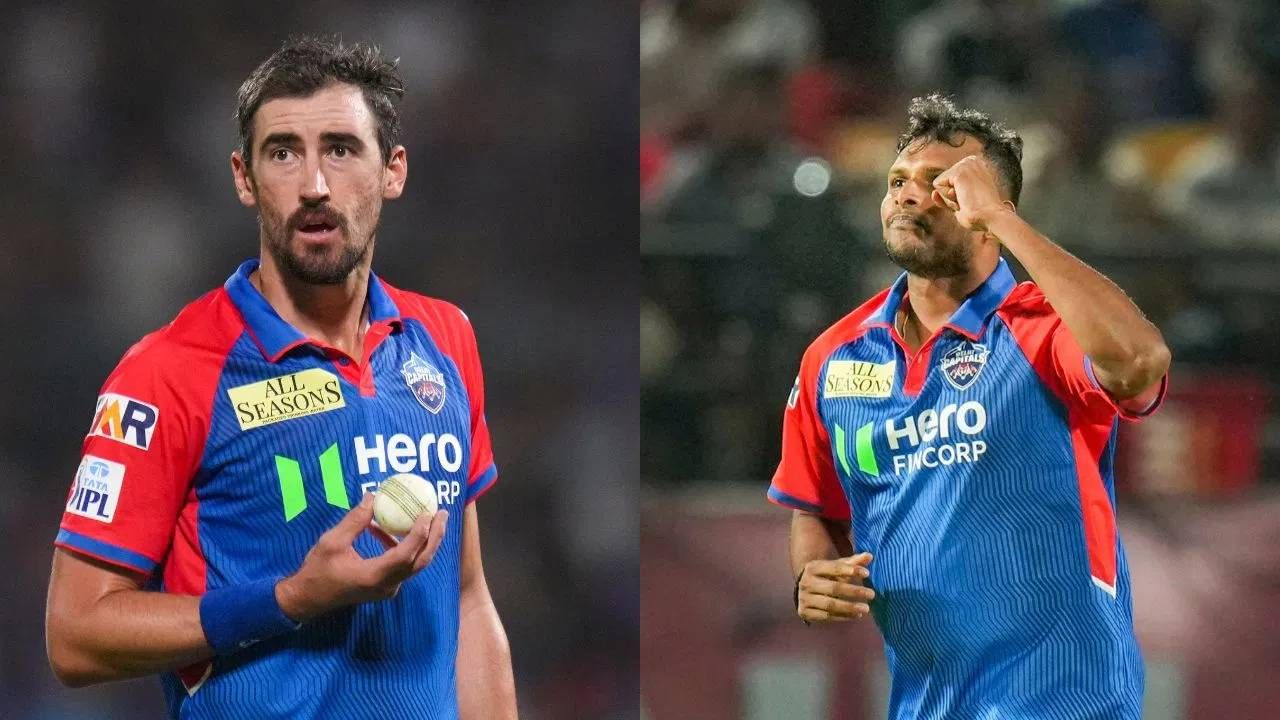 दिल्ली कॅपिटल्सची टीम सुद्धा काही मोठे निर्णय घेऊ शकते. ते आपल्या दोन गोलंदाजांना रिलीज करु शकतात. त्यांच्यावर 22 कोटी पेक्षा जास्त खर्च केलेत. यात ऑस्ट्रेलियाचा दिग्गज वेगवान गोलंदाज मिचेल स्टार्क (11.75 कोटी) हे महत्त्वाच नाव आहे. त्याशिवाय डावखुरा वेगवान गोलंदाज भारतीय पेसर टी नटराजन (10.75 कोटी) या दोघांना रिलीज केलं जाऊ शकतं.  (Photo: PTI)