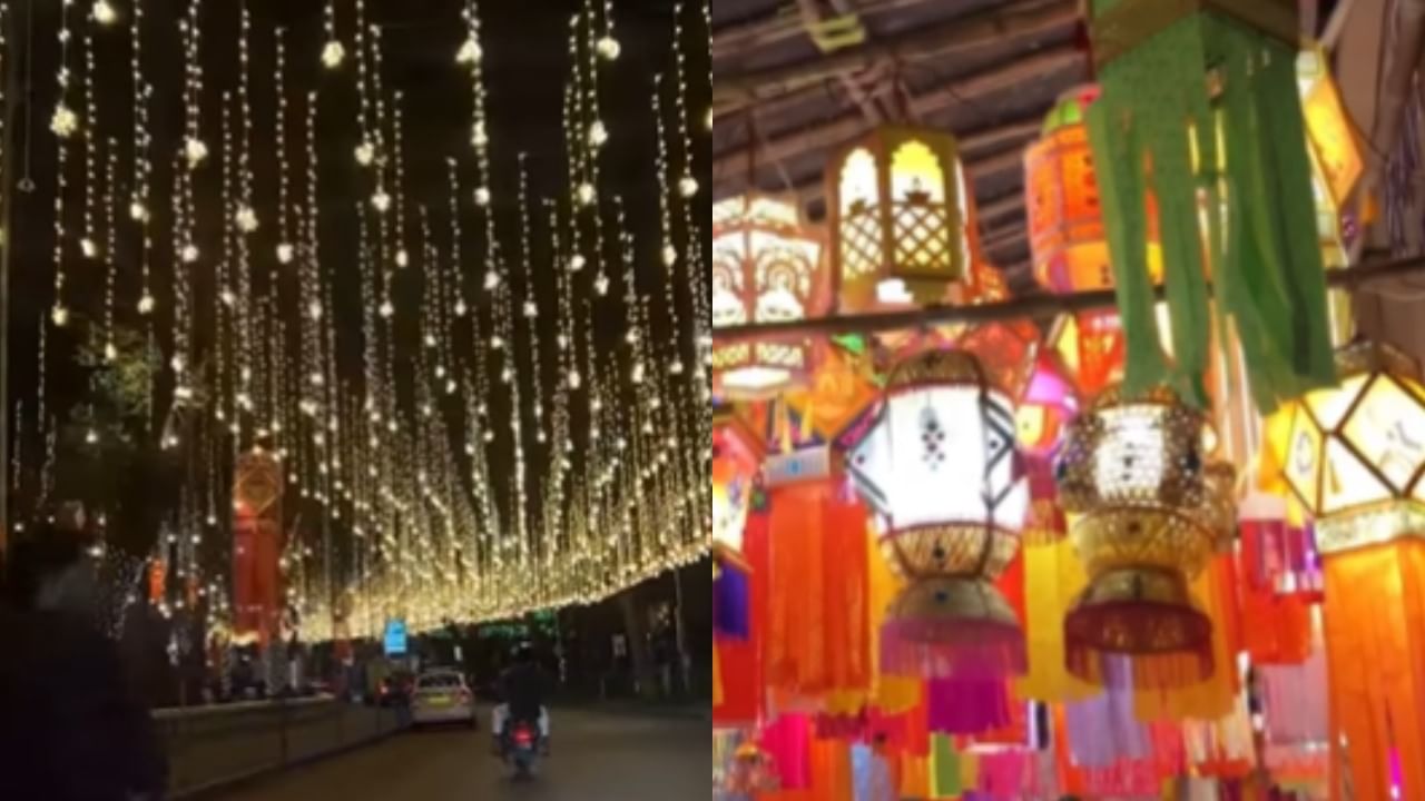 Diwali 2025: दिवाळीनिमित्त बाजारपेठा गजबजल्या, फुल मार्केटमध्ये गर्दी, सामना खरेदीसाठी नागरिकांची लगबग