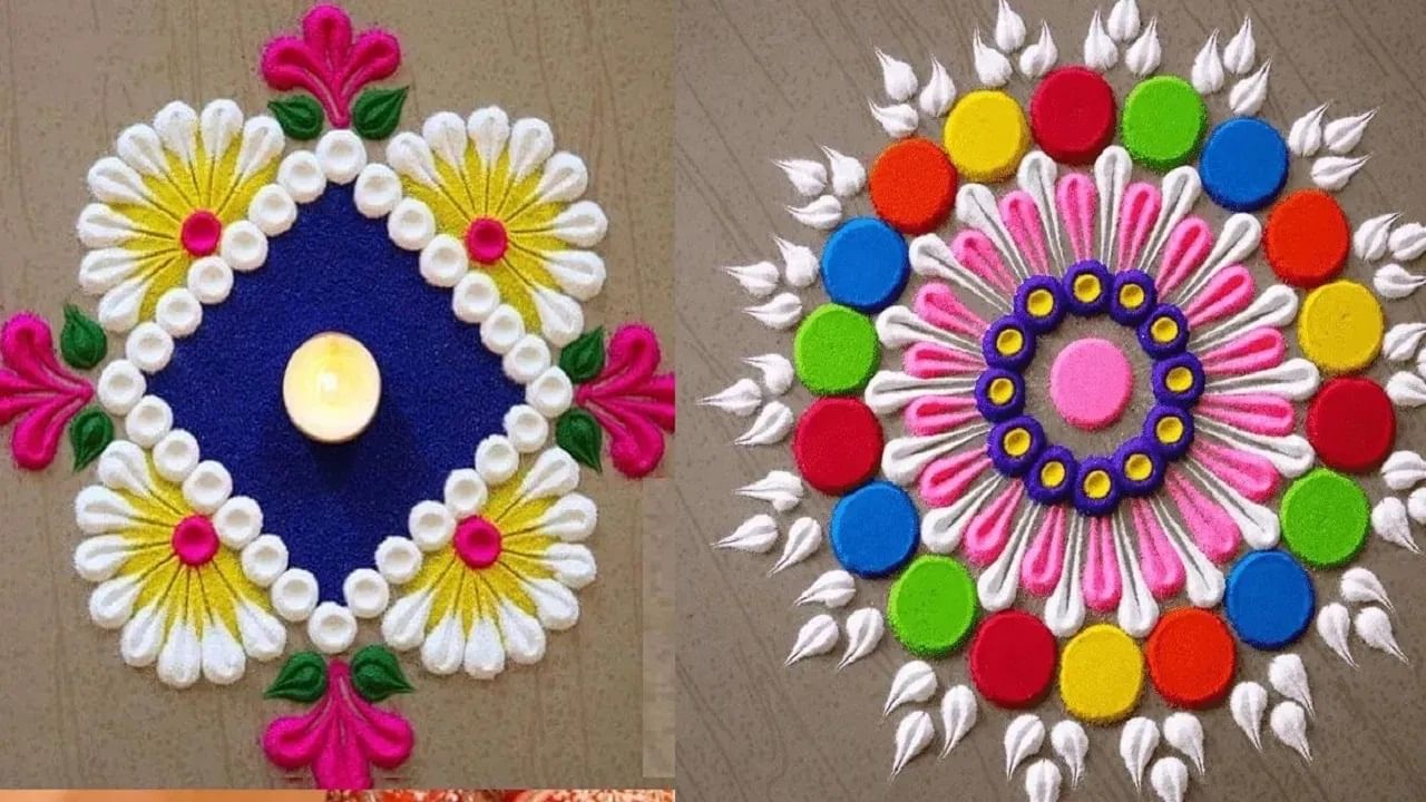 दारासमोर रांगोळी काढल्यामुळे मन देखील प्रसन्न राहतं. रांगोळी ही भारताची प्राचीन सांस्कृतिक परंपरा आणि लोक-कला आहे. भारताच्या वेगवेगळ्या प्रांतात रांगोळीचे वैविध्य दिसून येते