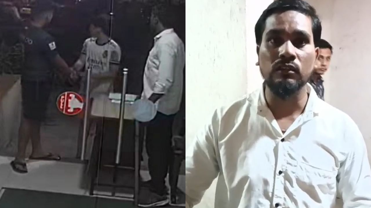 खेळताना बाजूच्या सोसायटीत गेला बॉल, सुरक्षारक्षकाचं मुलांसोबत भयानक कृत्य, CCTV पाहून होईल संताप