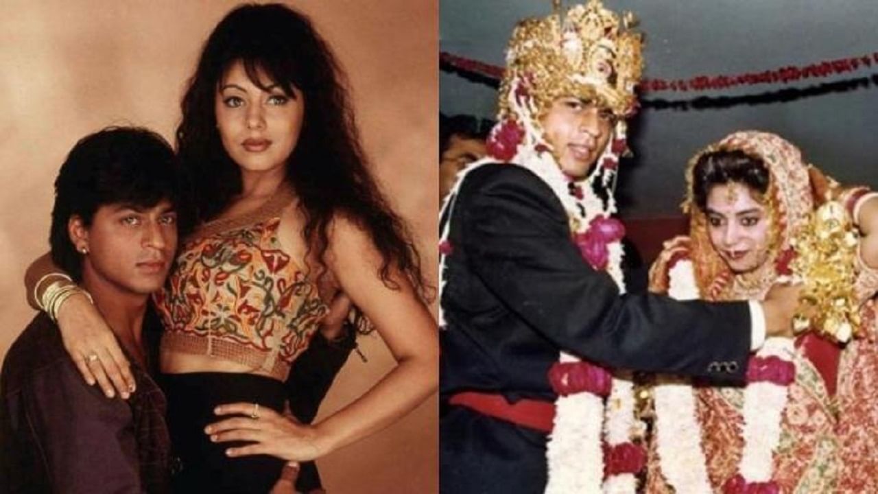 Shah Rukh Khan : बुरखा घाल आणि नमाज पठण कर..., गौरीवर दबाव? महुण्याने अभिनेत्यावर साधलेला बंदुकीने निशाणा Shah Rukh Khan : बुरखा घाल आणि नमाज पठण कर..., गौरीवर दबाव? महुण्याने अभिनेत्यावर साधलेला बंदुकीने निशाणा