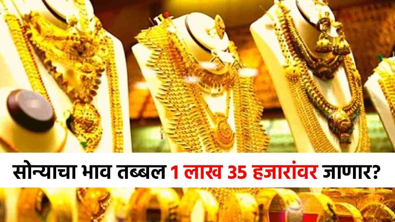 Future Gold Rate : सोन्याचा भाव जाणार तब्बल 1.32 लाखांवर, तज्ज्ञांच्या अंदाजाने सगळेच चकित!