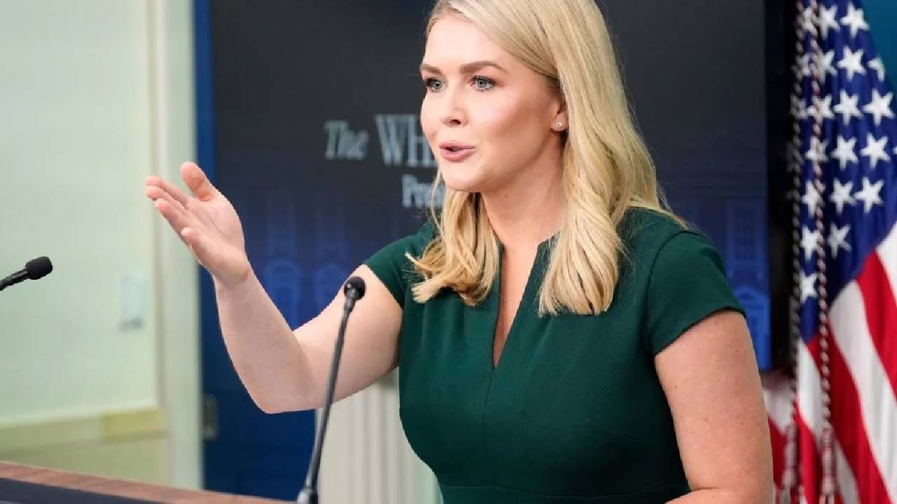 तुमच्या आईनेच... ट्रम्प-पुतीन भेटीवर सवाल विचारताच भडकली, व्हाईट हाऊसच्या प्रेस सेक्रेटरीचं सडेतोड प्रत्युत्तर