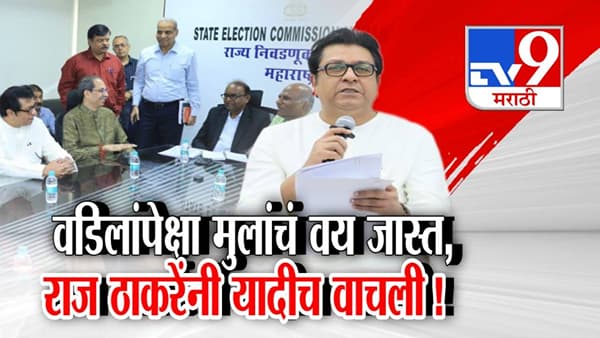 Voter List Irregularities : वडिलांपेक्षा मुलांचं वय जास्त, राज ठाकरेंनी यादीच वाचली!